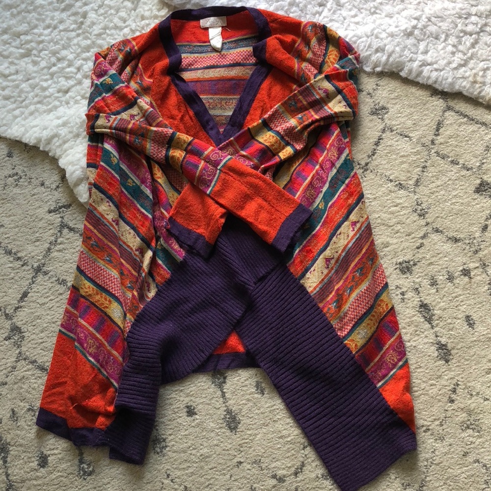 Multi-colored sweater